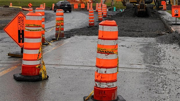 Réfection de la route 173 à Sainte-Marie