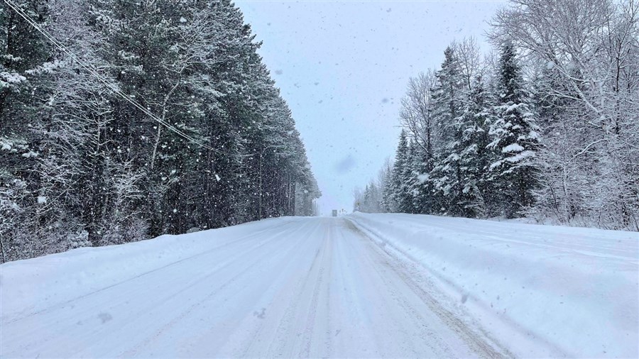 Neige : prudence sur les routes de la Beauce