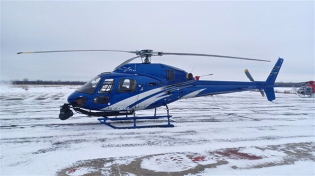Un hélicoptère d'Hydro-Québec inspectera les lignes de transport à Beauceville