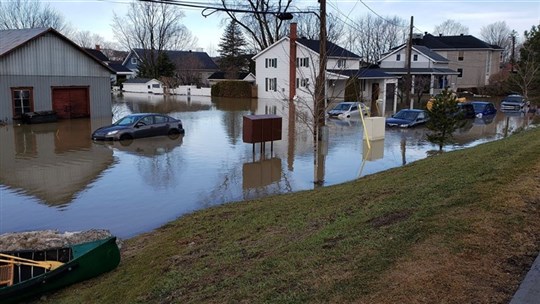 Protection face aux inondations: 975 000$ octroyés à Sainte-Marie