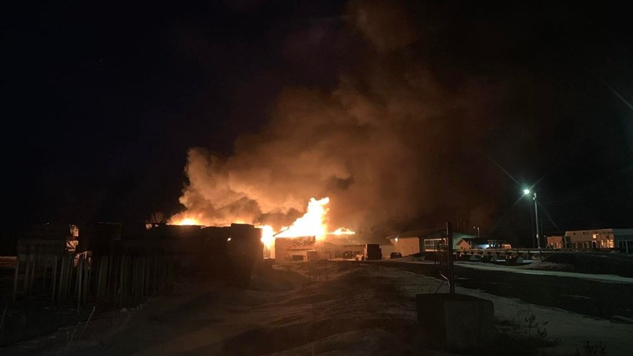 Incendie majeur à Saint-Honoré-de-Shenley