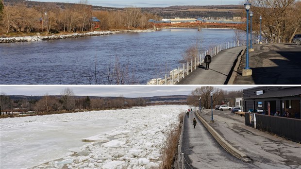 Les glaces font de la place au printemps