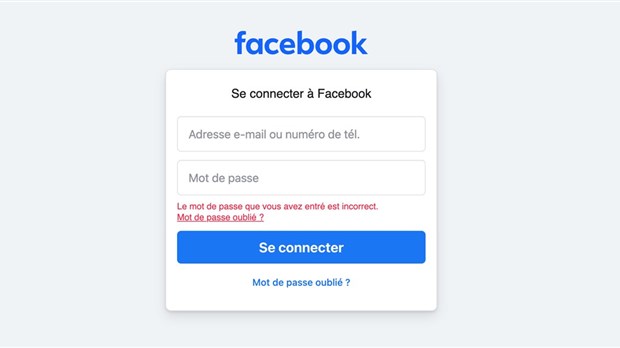 Le réseau social Facebook touché par une panne mondiale