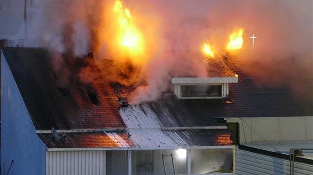Saint-Georges : un important incendie sur la 1re avenue