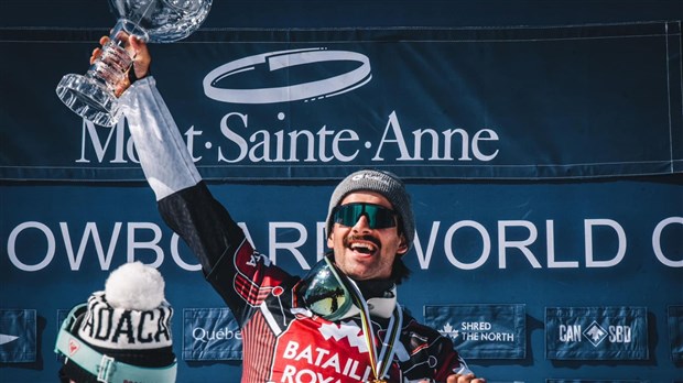 Éliot Grondin couronné champion du monde en snowboard cross