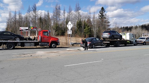 Trois blessés mineurs à Beauceville