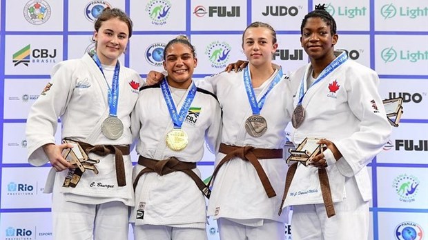 Judo : Charline Bourque décroche la médaille d'argent au Brésil