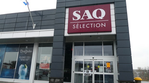 La Société des alcools du Québec en grève pour deux jours
