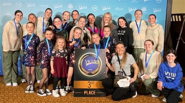 Une 3e place pour l'école VYBE Danse Studio
