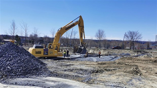 Nouvel édifice de Promutuel: le chantier est en marche