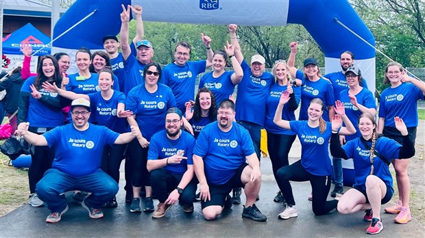 Une première course réussie pour le club Rotary de Saint-Georges