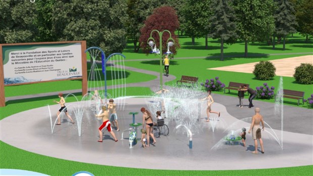 Beauceville: le contrat des jeux d'eau octroyé à Simexco