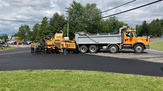 Saint-Georges : début des travaux d'asphaltage sur la 10e avenue