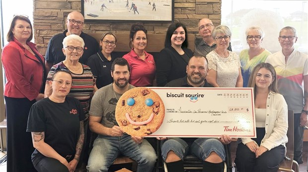 Campagne du «Biscuit Sourire»: près de 70 000 $ amassés en Beauce