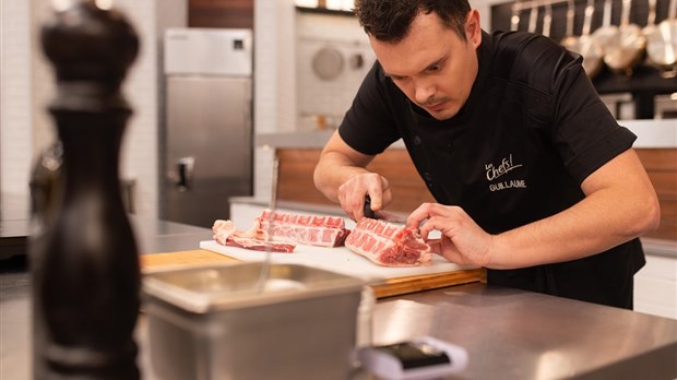 Le cuisinier Beauceron Guillaume Couture brille dans la saison 13 des Chefs!