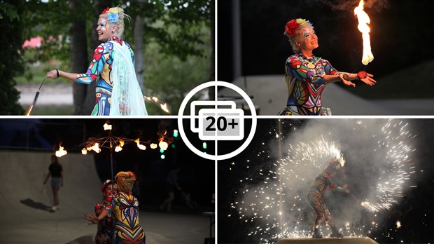 La 10e édition de Beauce Art s’enflamme pour son lancement