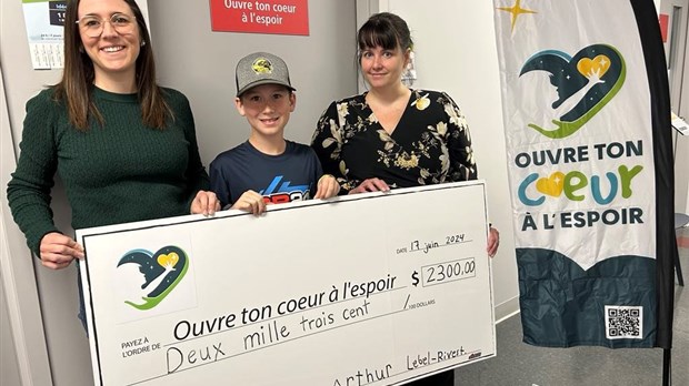 À 10 ans, Arthur Lebel-Rivest réalise un demi-marathon pour le Défi Beauceron