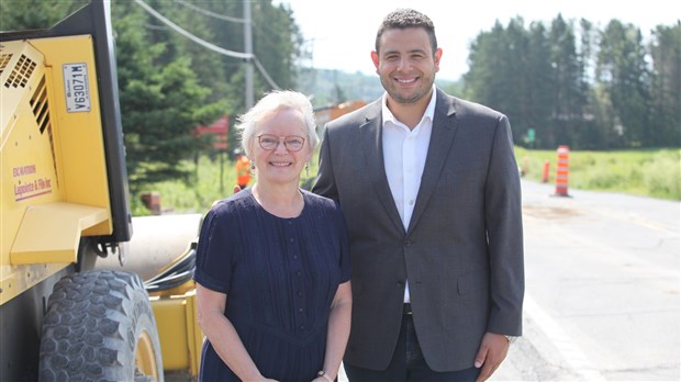 Lancement des travaux de la route 275 à Saint-Benjamin