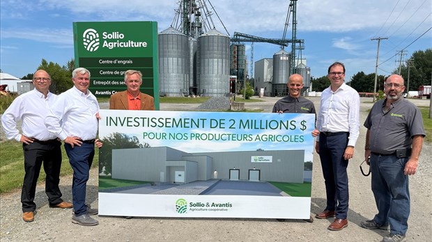 Avantis Coopérative investit 2 M$ pour les producteurs agricoles