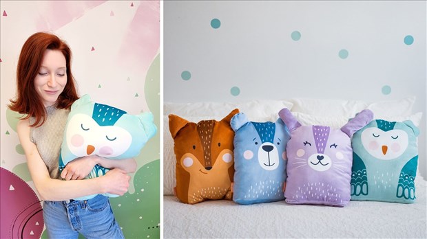 Poupilou: une peluche pour réconforter petits et grands à la rentrée
