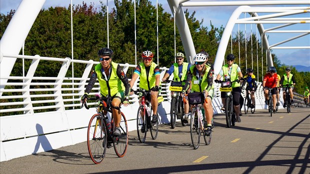 Les patrouilleurs à vélos du Québec réunis en Chaudière-Appalaches