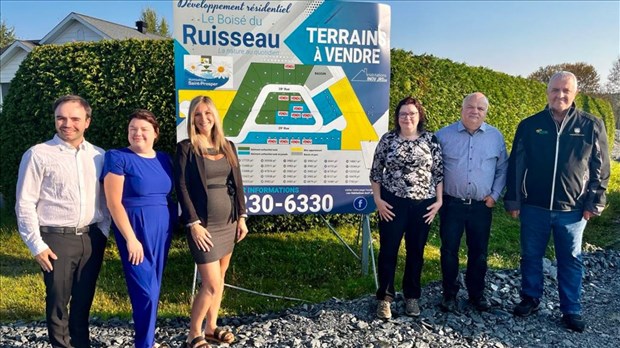 Nouveau développement résidentiel à Saint-Prosper
