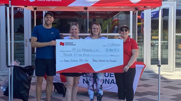 CPS Les Passerelles: 38 165 $ amassés lors du premier tournoi de pickleball