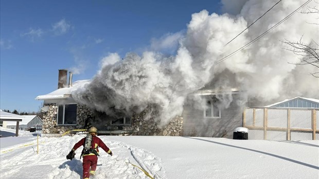 Feu de résidence à Saint-Jules