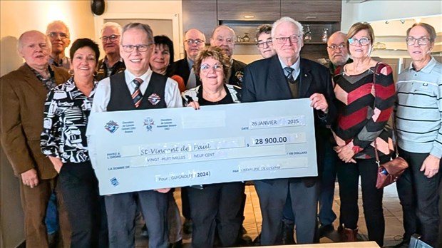 Guignolée des Chevaliers de Colomb: près de 30 000 $ amassés