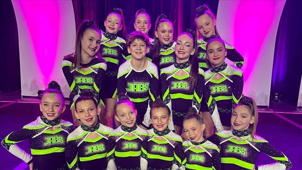 Les Jabs Cheerleading remportent quatre podiums