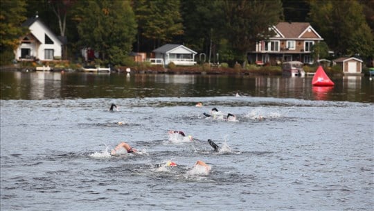 Le retour du Triathlon du Lac-Poulin rapporte 54 636 $ à la Fondation Santé Beauce-Etchemin