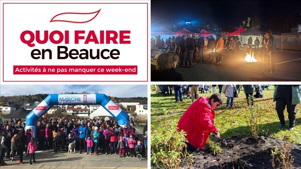 Quoi faire en Beauce du 17 au 19 octobre?