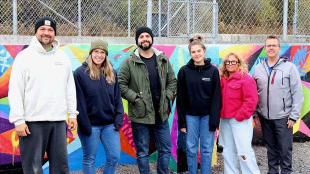 Les jeunes mettent de la couleur à Beauceville