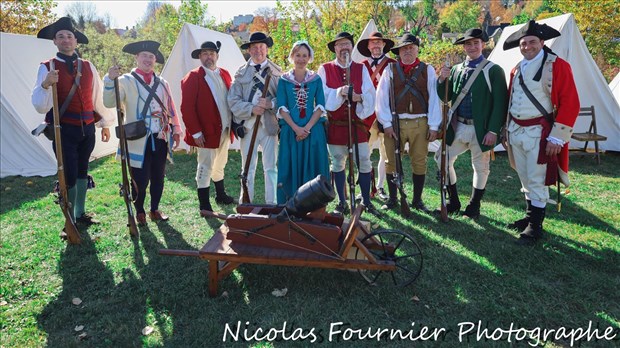 Après Beauceville, le rassemblement historique Benedict Arnold se transporte à Sainte-Marie