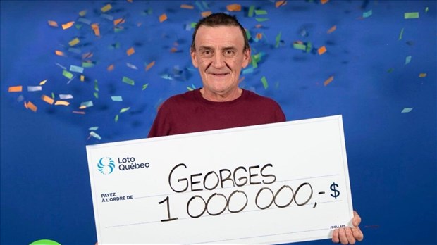 Un lot d'un million $ pour Georges Gagné