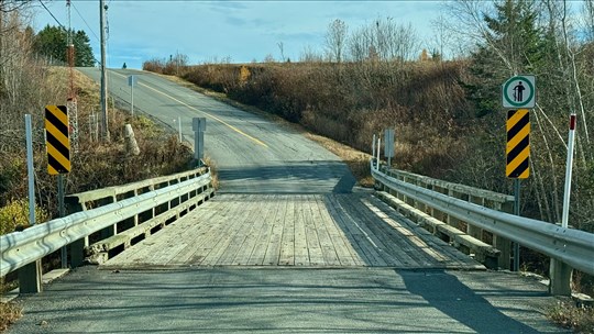 Saint-Georges: fermeture temporaire du pont de la rivière Pozer 