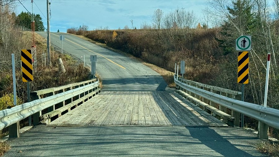 Saint-Georges: fermeture temporaire du pont de la rivière Pozer