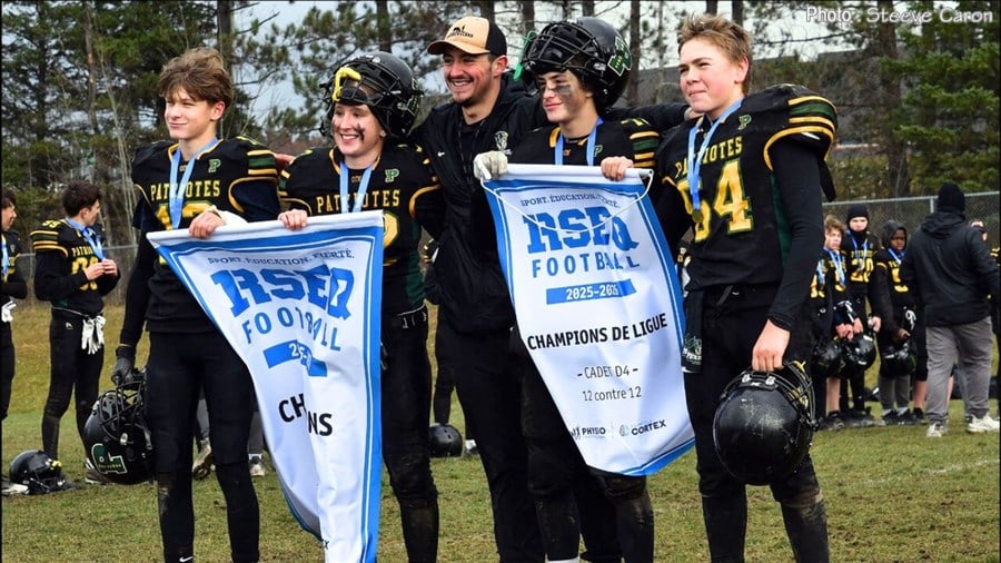 Une deuxième championnat de suite pour les Patriotes cadets
