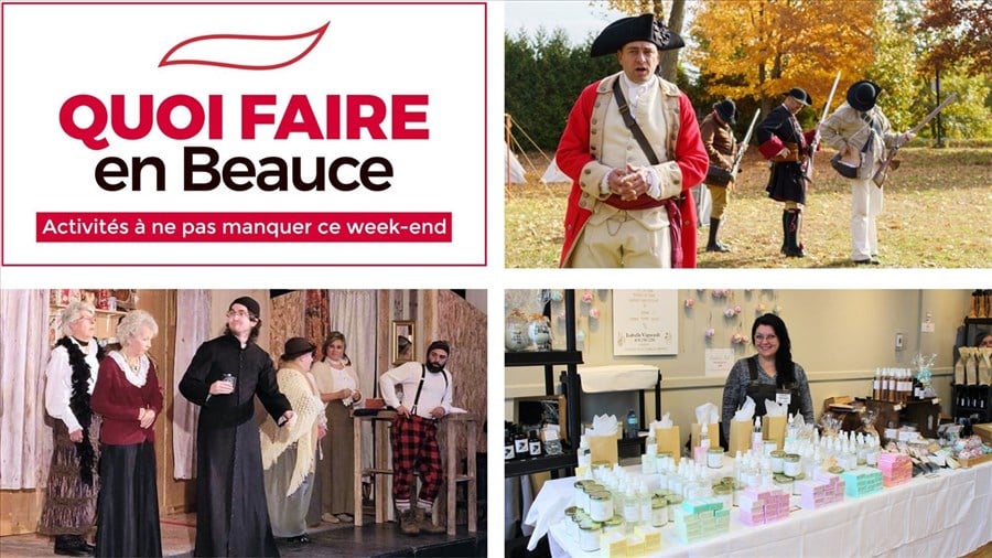 Quoi faire en Beauce du 14 au 16 novembre?