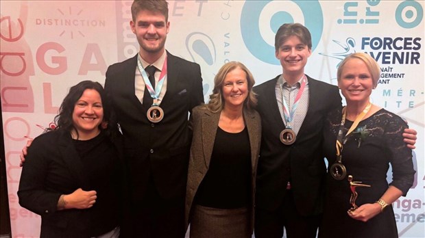 Une enseignante et deux anciens élèves de la polyvalente Saint-François récompensés