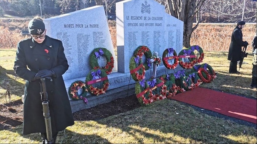 Jour du souvenir: trois cérémonies en Beauce