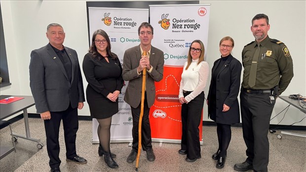 Une 40e édition bien accordée pour Opération Nez rouge en Beauce-Etchemins