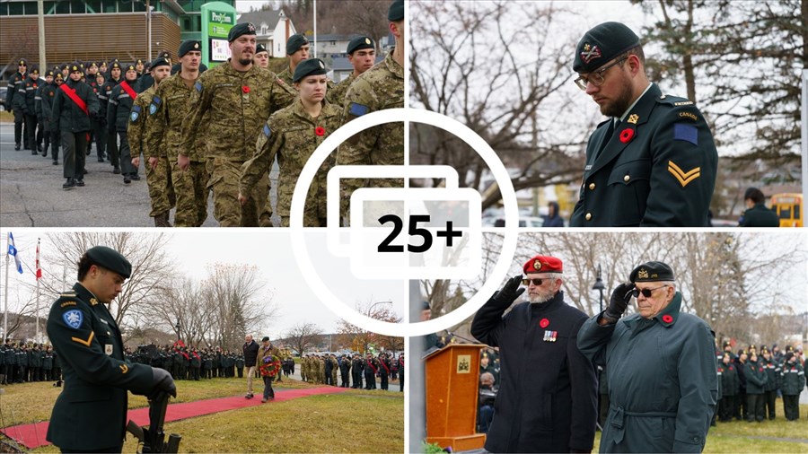 Le jour du Souvenir célébré à Beauceville pour honorer le devoir de mémoire