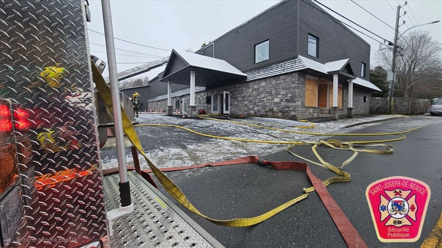 Incendie à la Maison funéraire Nouvelle Vie
