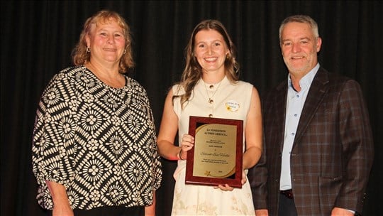 De nombreuses bourses remises par la Fondation Audrey-Lehoux