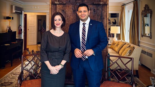 Samuel Poulin rencontre la consule américaine pour défendre la Beauce