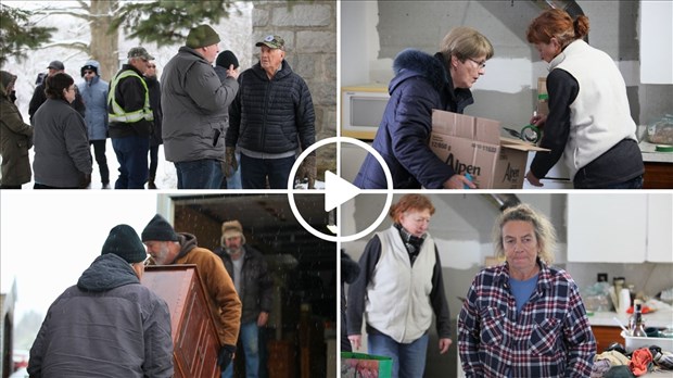 « On sait plus quoi faire »: un couple exproprié soutenu par la communauté