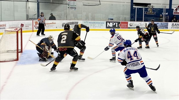 Premier gain des Hunters de Saint-Prosper cette saison