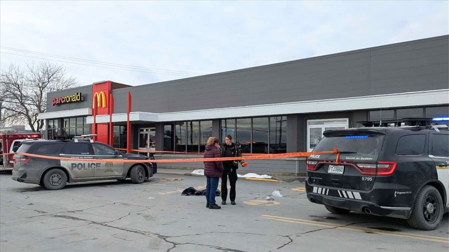 Piétonne heurtée au restaurant McDonald's du boulevard Lacroix