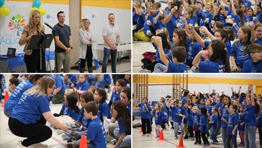 Saint-Georges: l’école Aquarelle devient la première « École Santé Globale » 